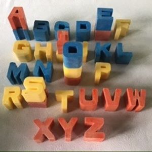 Mattel Vintage Building Blocks